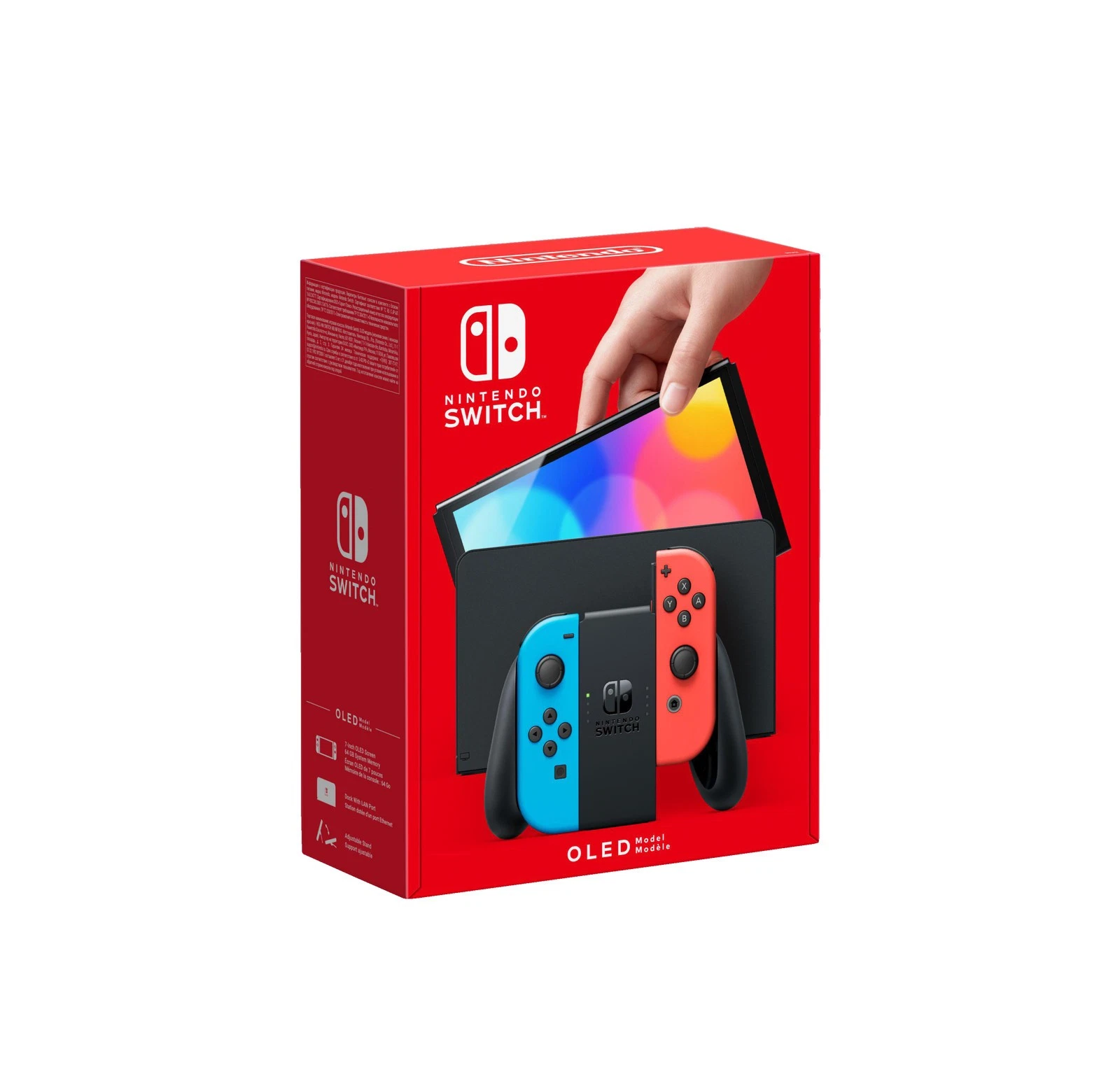 1 Nintendo Switch OLED noir/bleu/rouge - Imagen 1